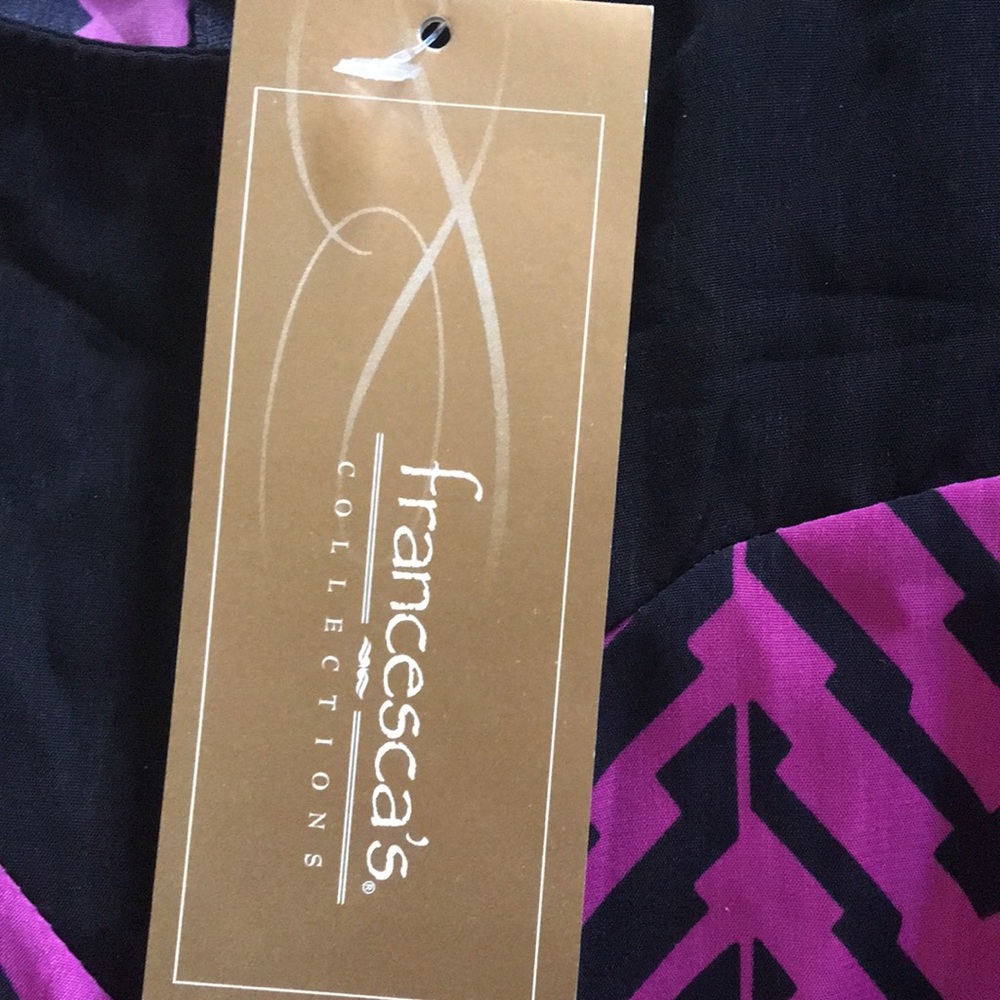 Francesca’s Chevron Print Dress - Picture 7 of 7